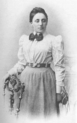 Emmy Noether proved the relationship between symmetries and conservation laws. Image credit: Wiki Commons/Public domain.